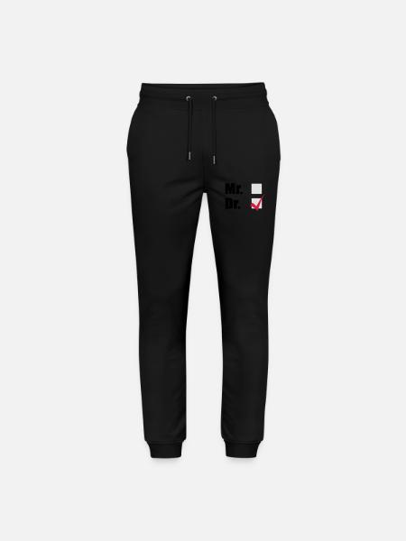 Doktortitel - Stanley/Stella Unisex Bio Jogginghose Mover  - Schwarz