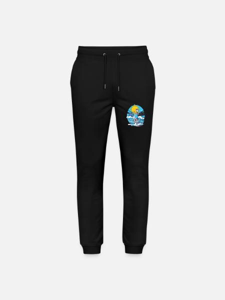 Jack beim Beachvolleyball - Stanley/Stella Unisex Bio Jogginghose Mover - Schwarz