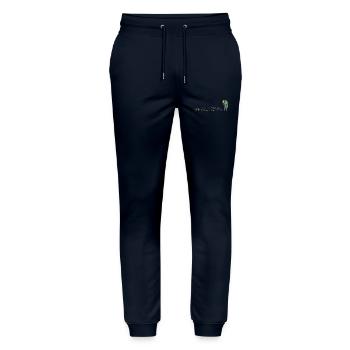 Autistic spectrum. - Stanley/Stella Mover Unisex Organic Jogging Trousers - navy - Front - Marisol (170cm) & Nik (191cm)