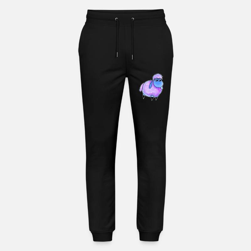 Wolly Sheepling Saupoudrer - Pantalon de jogging bio MOVER Stanley/Stella unisexe - noir