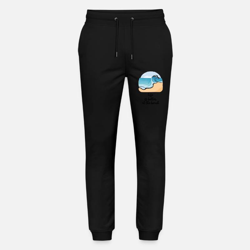 Strandliebe - Stanley/Stella Unisex Bio Jogginghose Mover  - Schwarz
