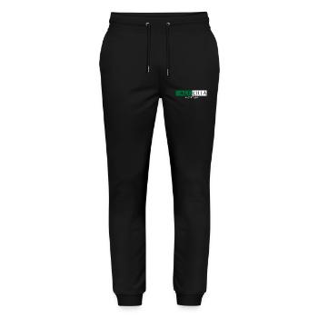 Algérie Mon Origine - Pantalon de jogging bio MOVER Stanley/Stella unisexe - noir - Devant - Marisol (170cm) & Nik (191cm)