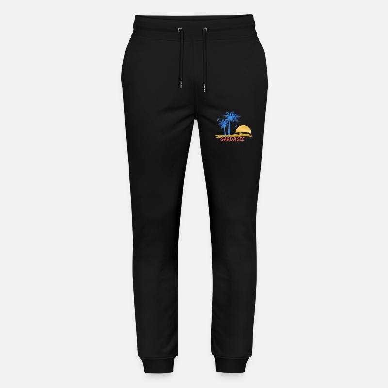 Lac de Garde - Pantalon de jogging bio MOVER Stanley/Stella unisexe - noir