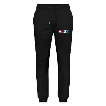 Luxembourg - Stanley/Stella Mover Unisex Organic Jogging Trousers - black - Front - Marisol (170cm) & Nik (191cm)