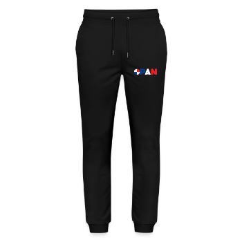 Panama - Stanley/Stella Unisex Bio Jogginghose Mover  - Schwarz - Vorne - Marisol (170cm) & Nik (191cm)