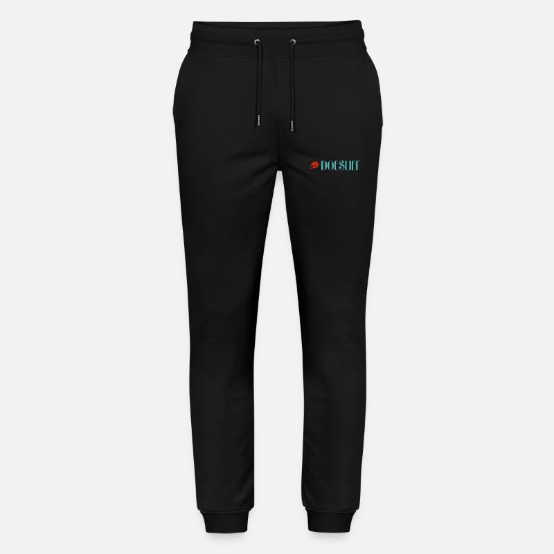 Süßer Marienkäfer Schwarze Punkte - Stanley/Stella Unisex Bio Jogginghose Mover  - Schwarz