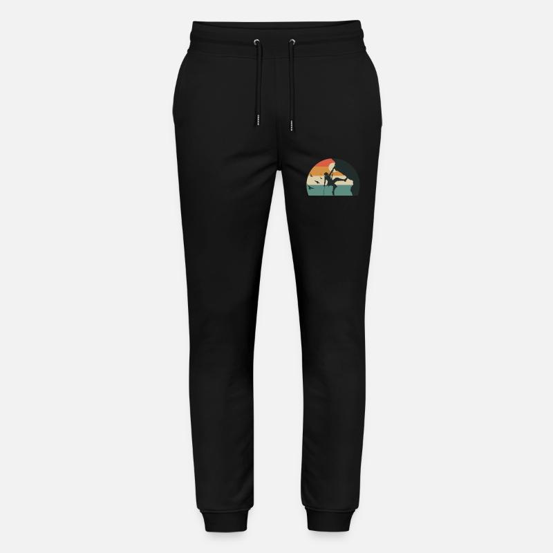 CLIMB Klettern Klettern Frau - Stanley/Stella Unisex Bio Jogginghose Mover  - Schwarz