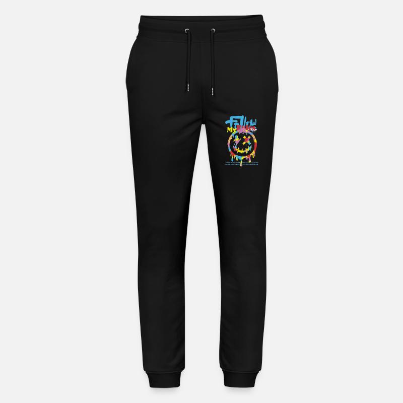 Befolge Meine Regeln - Stanley/Stella Unisex Bio Jogginghose Mover  - Schwarz