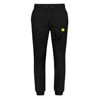 grillen sommer - Stanley/Stella Unisex Bio Jogginghose Mover  - Schwarz - Vorne - Marisol (170cm) & Nik (191cm)