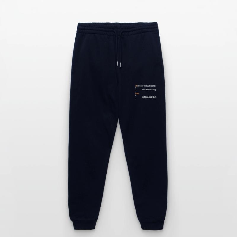 Funny Programmer Coffee Gift For Coders Stanley/Stella Mover Unisex Organic Jogging Trousers