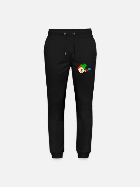 Clown says kölle alaaf - Stanley/Stella Mover Unisex Organic Jogging Trousers - black