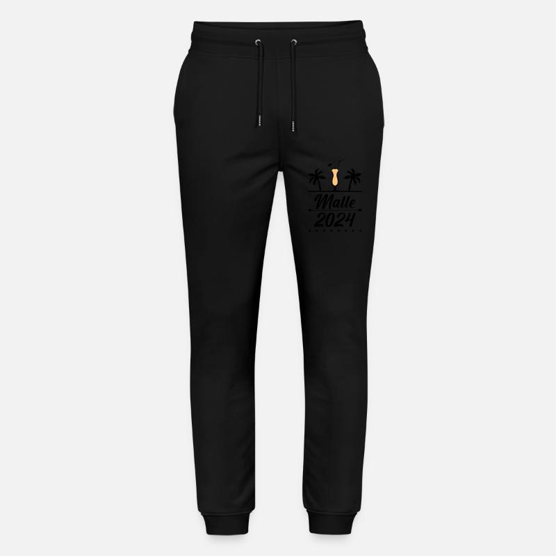 MALLE 2024 - Pantalon de jogging bio MOVER Stanley/Stella unisexe - noir
