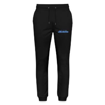 FAVORITE DAY - Stanley/Stella Mover Unisex Organic Jogging Trousers - black - Front - Marisol (170cm) & Nik (191cm)