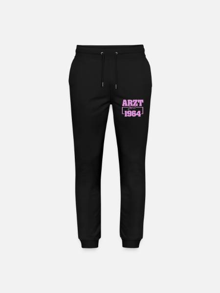 ENT 1964 - Stanley/Stella Mover Unisex Organic Jogging Trousers - black