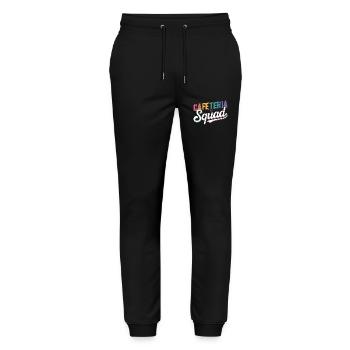 Enjoy together - Stanley/Stella Mover Unisex Organic Jogging Trousers - black - Front - Marisol (170cm) & Nik (191cm)