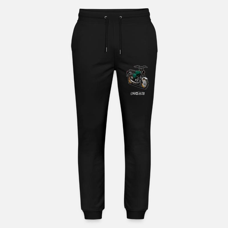 S51 (grün) // Illustration - Stanley/Stella Unisex Bio Jogginghose Mover  - Schwarz