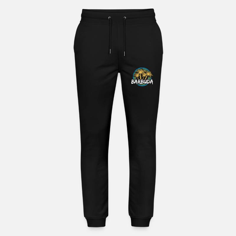 Geschenk für Barbuda - Stanley/Stella Unisex Bio Jogginghose Mover  - Schwarz