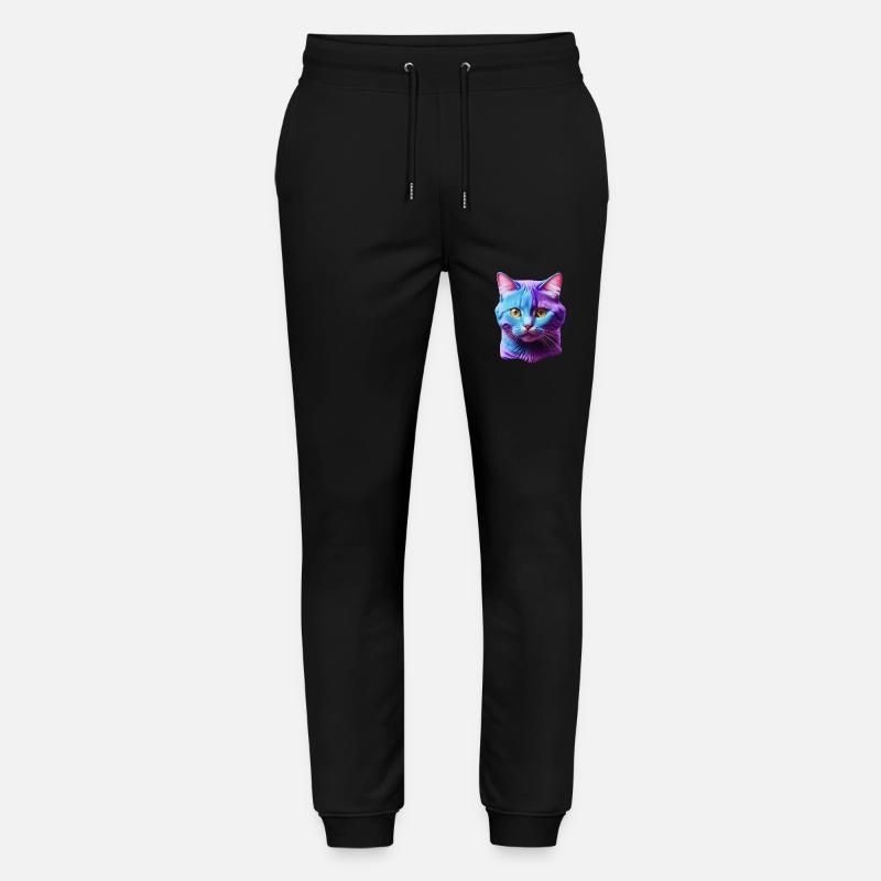 chat - Pantalon de jogging bio MOVER Stanley/Stella unisexe - noir