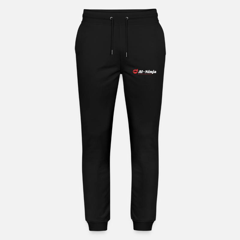 Conception futuriste de ninja IA - Pantalon de jogging bio MOVER Stanley/Stella unisexe - noir