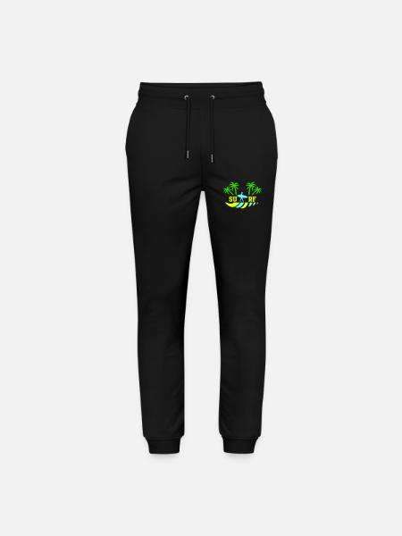 Surfer - Pantalon de jogging bio MOVER Stanley/Stella unisexe - noir