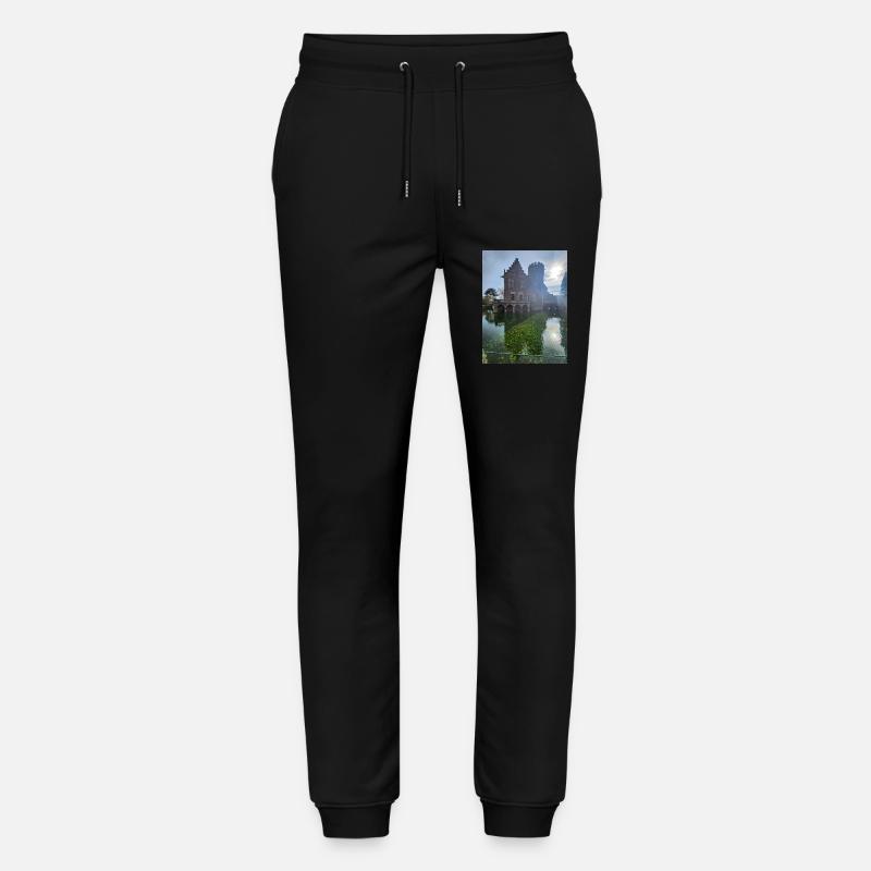 Deutsches Schloss - Stanley/Stella Unisex Bio Jogginghose Mover  - Schwarz