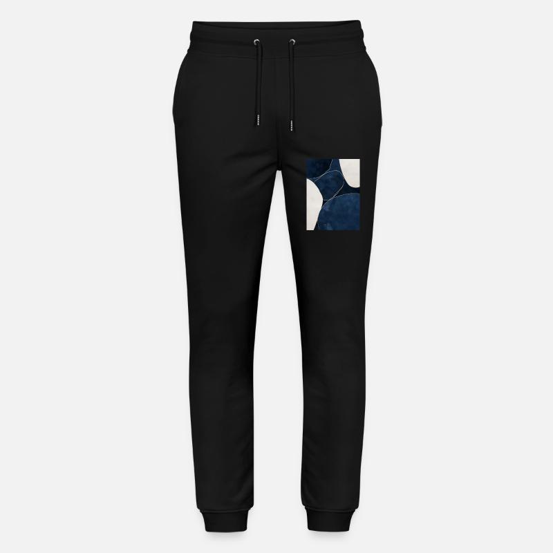 Green Abstract 16 - Stanley/Stella Unisex Bio Jogginghose Mover  - Schwarz