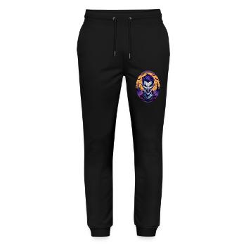 Gruseliges Fête d’Halloween Kostüm Vampir - Pantalon de jogging bio MOVER Stanley/Stella unisexe - noir - Devant - Marisol (170cm) & Nik (191cm)