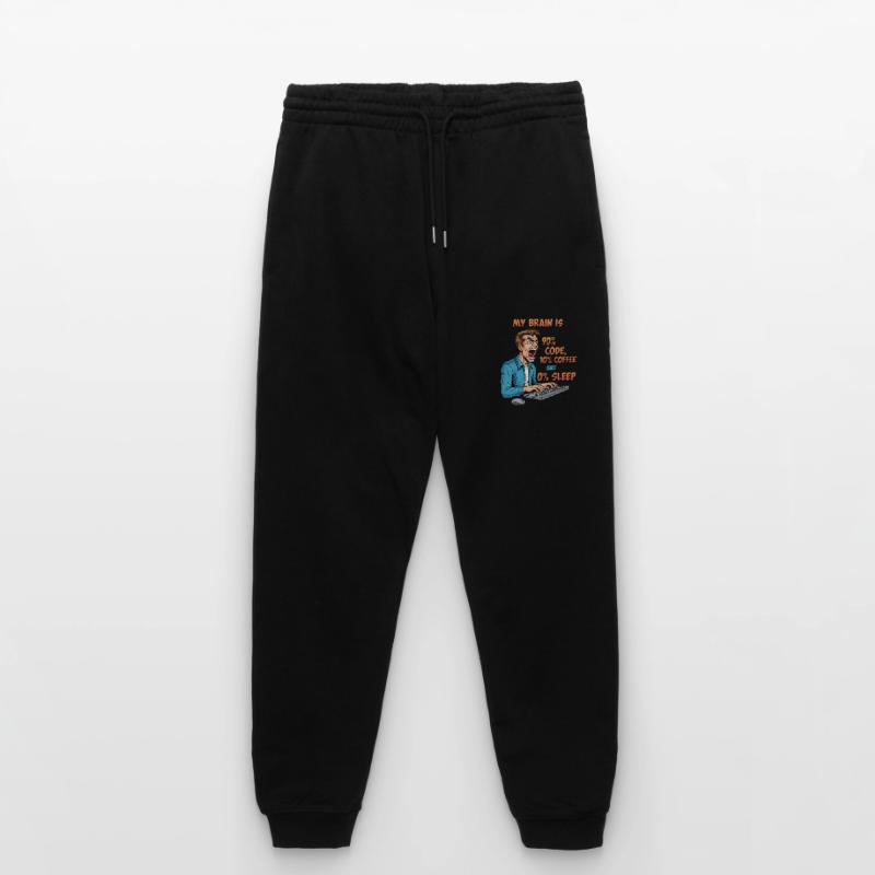 0 % de sommeil : code et puissance du café ! Pantalon de jogging bio MOVER Stanley/Stella unisexe