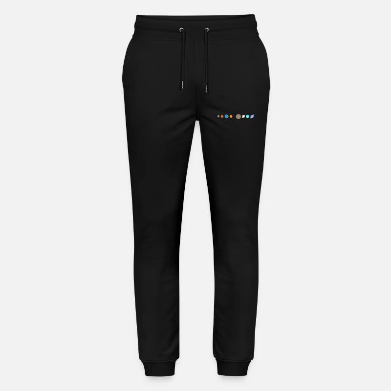 Planètes du système solaire - Pantalon de jogging bio MOVER Stanley/Stella unisexe - noir