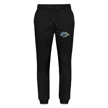 Blue Surgeonfish Snorkeling Fish Aquarium Reef - Pantalon de jogging bio MOVER Stanley/Stella unisexe - noir - Devant - Marisol (170cm) & Nik (191cm)