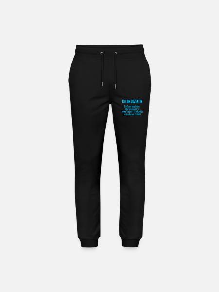 Dozentin - Die Superheldin des Klassenzimmers! - Stanley/Stella Unisex Bio Jogginghose Mover  - Schwarz