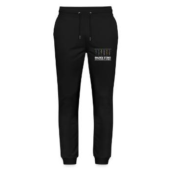 Sage Smudge Sticks Spiritual Healing Prayer Pagan - Stanley/Stella Mover Unisex Organic Jogging Trousers - black - Front - Marisol (170cm) & Nik (191cm)