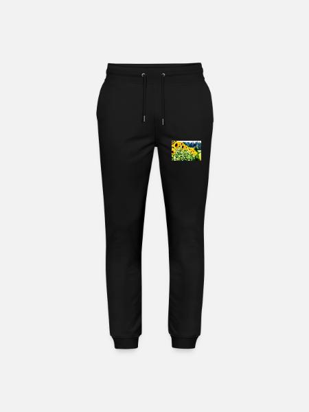 Sonnenblumen - Stanley/Stella Unisex Bio Jogginghose Mover - Schwarz