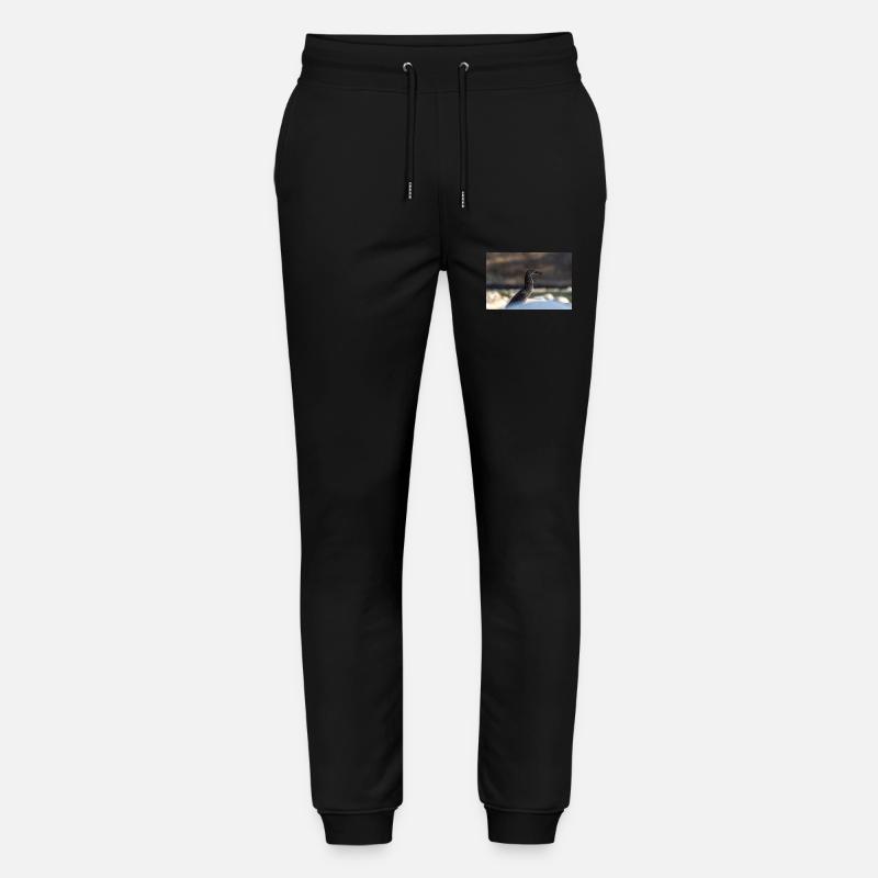 Der Reiher - Stanley/Stella Unisex Bio Jogginghose Mover  - Schwarz