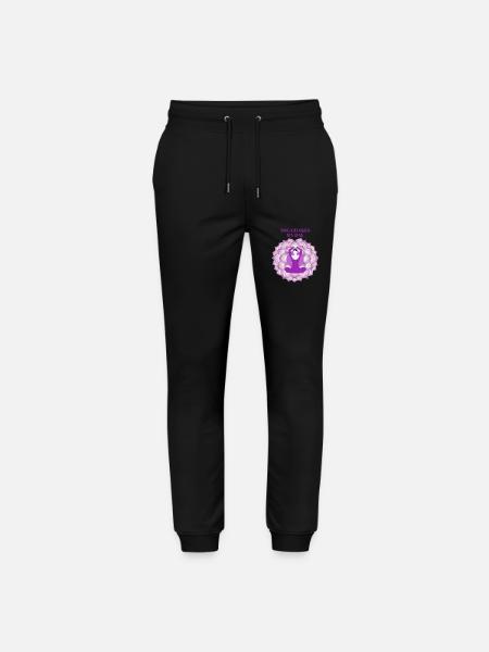Yoga Makes My Day - Stanley/Stella Mover Unisex Organic Jogging Trousers - black