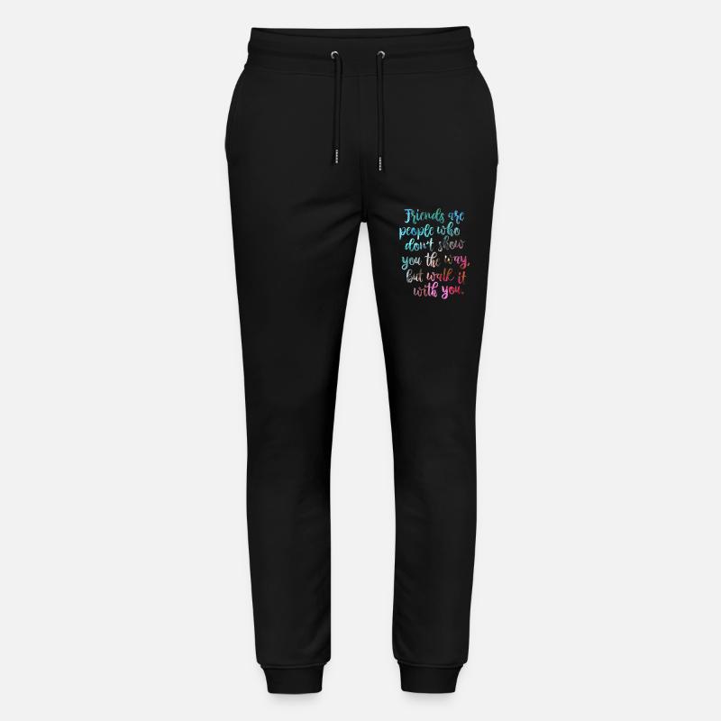 Gute Freunde - Stanley/Stella Unisex Bio Jogginghose Mover  - Schwarz