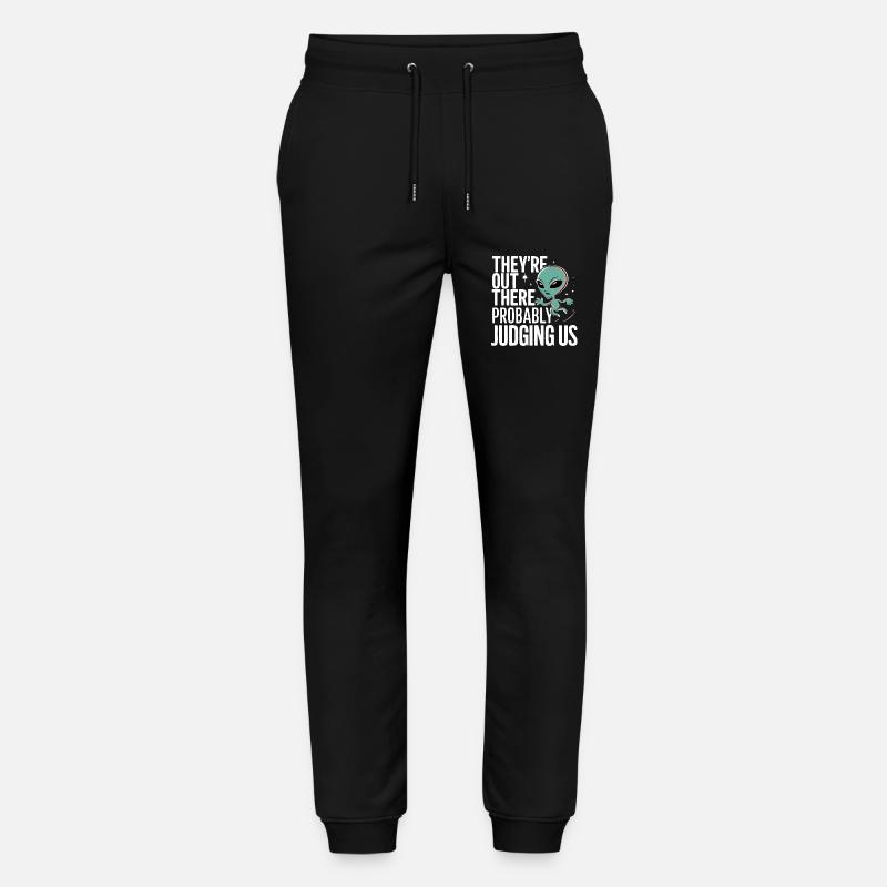 Alien UFO Aliens Außerirdischer - Pantalon de jogging bio MOVER Stanley/Stella unisexe - noir