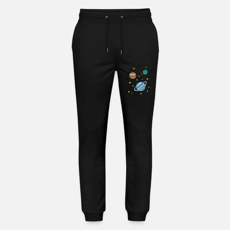 galaxy - Stanley/Stella Unisex Bio Jogginghose Mover  - Schwarz