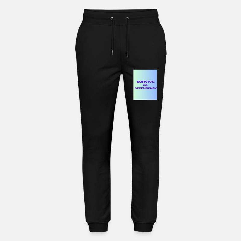 SURVIVE co dependency - Pantalon de jogging bio MOVER Stanley/Stella unisexe - noir