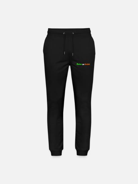 Eirin go brach - Stanley/Stella Unisex Bio Jogginghose Mover  - Schwarz