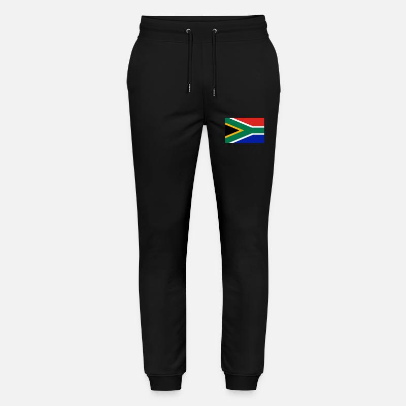 Südafrika Flagge - Stanley/Stella Unisex Bio Jogginghose Mover - Schwarz