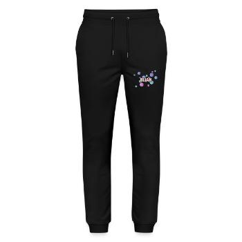 Élie Élie - Pantalon de jogging bio MOVER Stanley/Stella unisexe - noir - Devant - Marisol (170cm) & Nik (191cm)