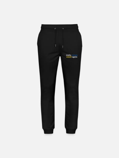 make russia small again - Stanley/Stella Unisex Bio Jogginghose Mover - Schwarz