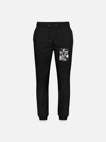 Horror Manga Design - Stanley/Stella Mover Unisex Organic Jogging Trousers - black