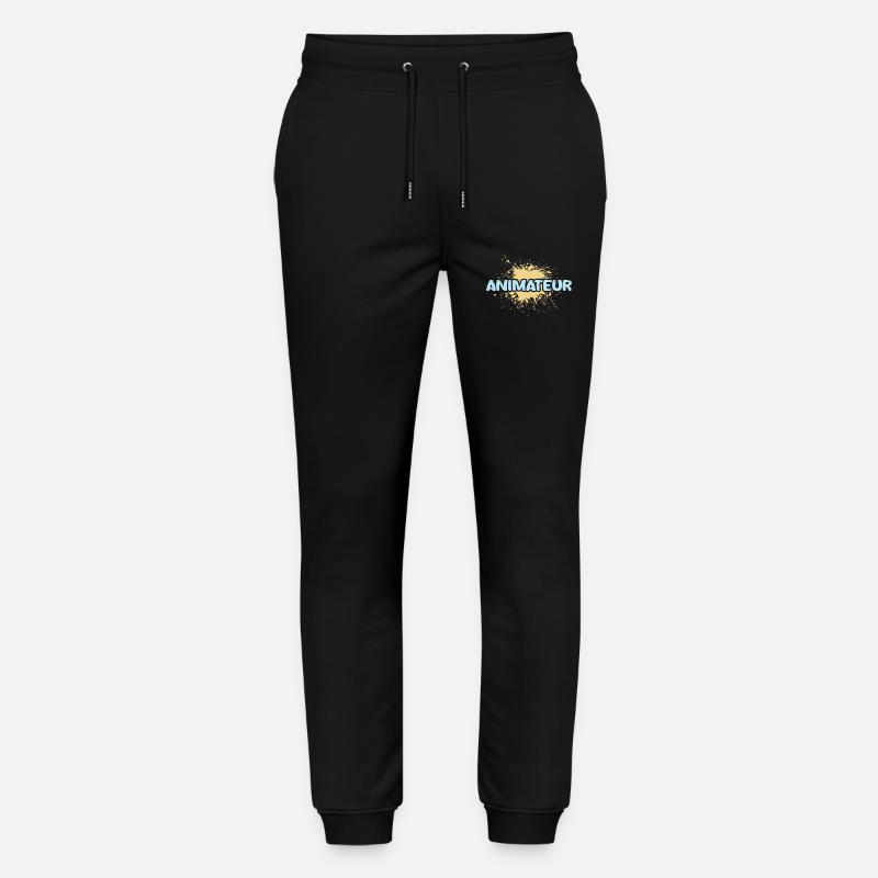 Animateur de poste - Pantalon de jogging bio MOVER Stanley/Stella unisexe - noir