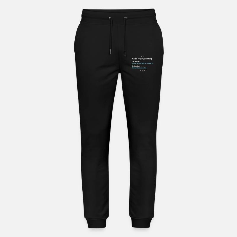 Règles de programmation - Pantalon de jogging bio MOVER Stanley/Stella unisexe - noir