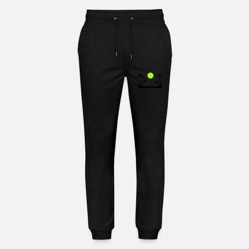 Plage - Pantalon de jogging bio MOVER Stanley/Stella unisexe - noir