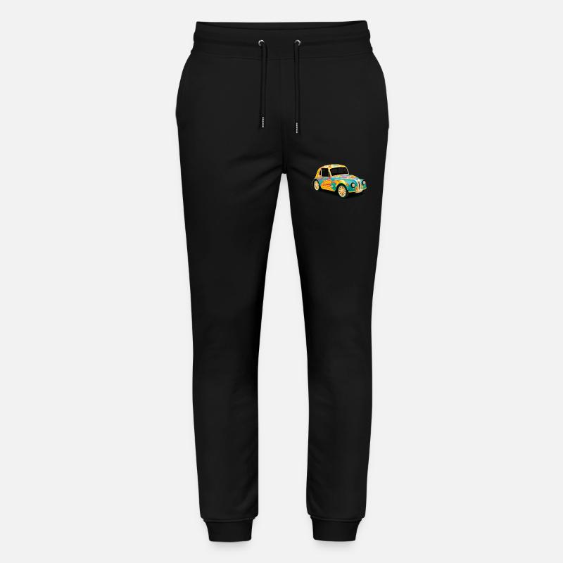 altes Abstraktes Auto - Stanley/Stella Unisex Bio Jogginghose Mover  - Schwarz