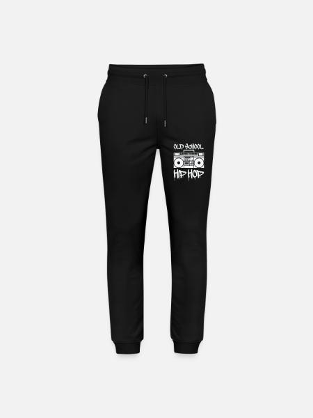 ghettoblaster old school - Stanley/Stella Unisex Bio Jogginghose Mover - Schwarz