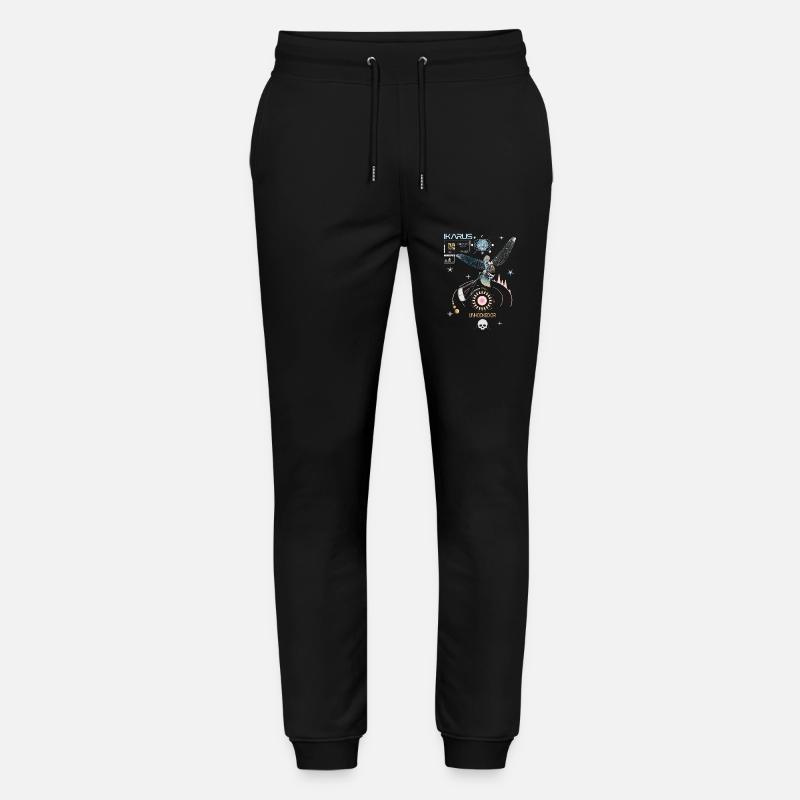 BigAir Ikarus Kitesurfer - Stanley/Stella Unisex Bio Jogginghose Mover  - Schwarz